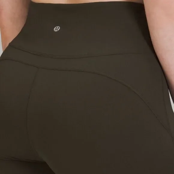 NWT Lululemon Groove Super-High-Rise Flared Pant Nulu ARMY GREEN OLIVE SIZE 4